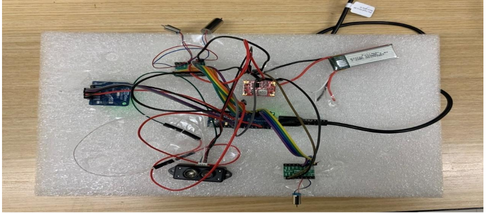 breadboard setup