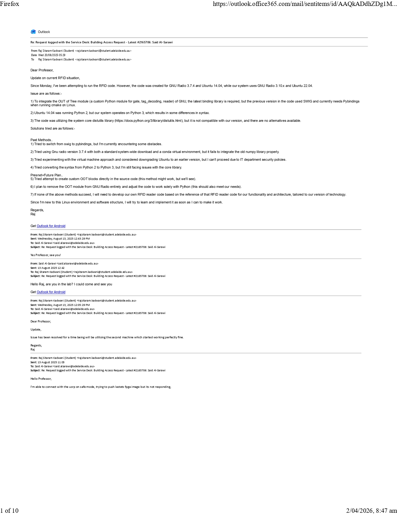GNU Radio Architecture